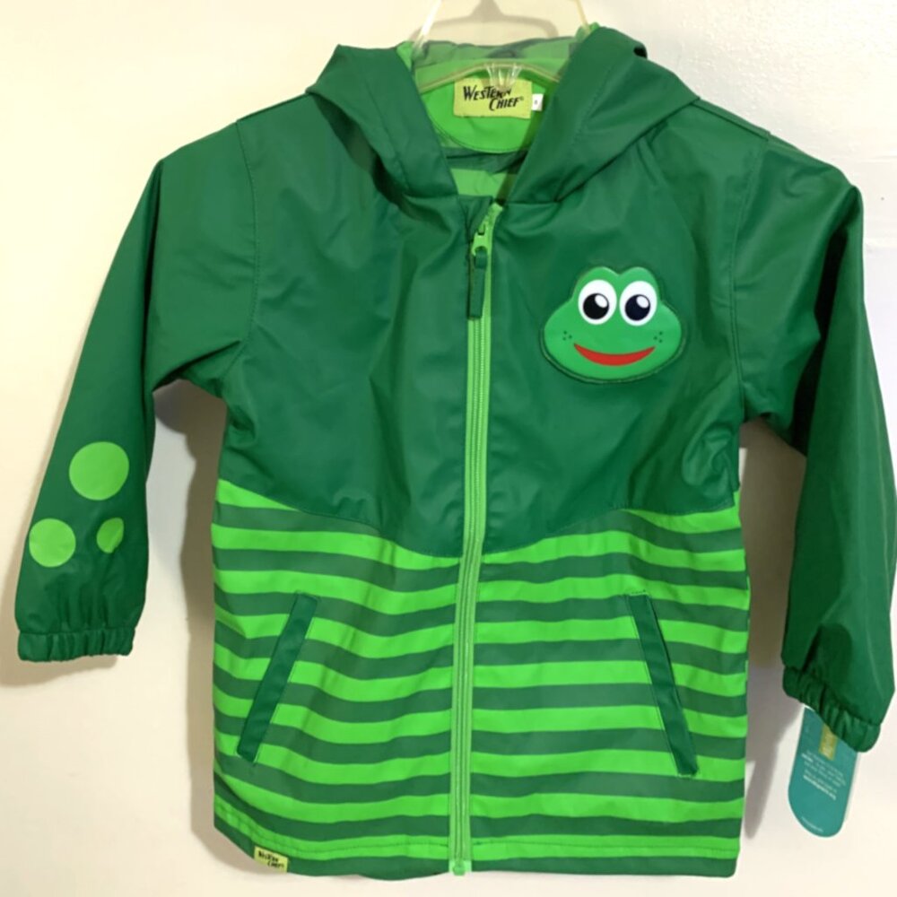 Western Chief Boys' Fritz Raincoat Size 5